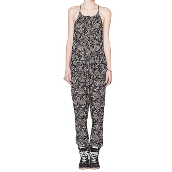 ISABEL MARANT ÉTOILE Printed Relaxed Cotton Jumpsuit - Picture 4 of 15
